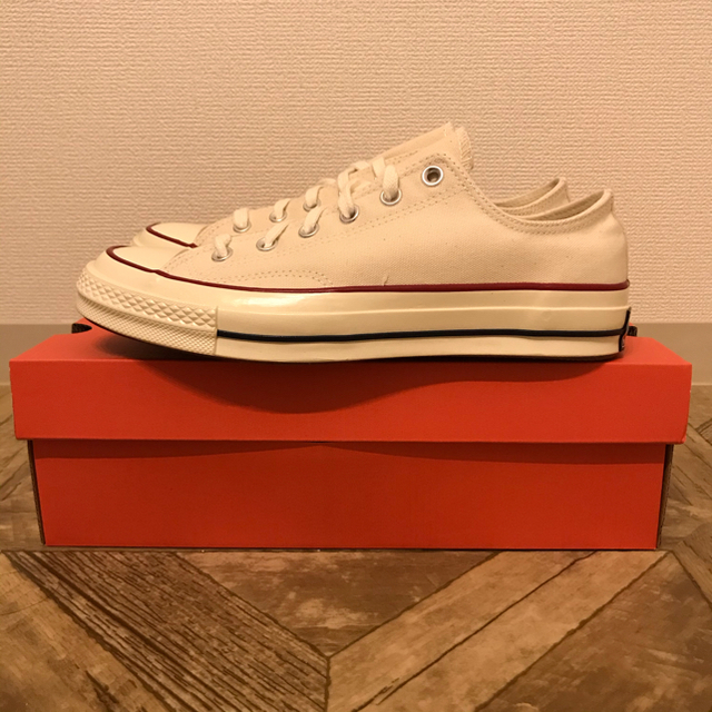 コンバース converse ct70 三ツ星 生成り 26.5cm 海外限定-