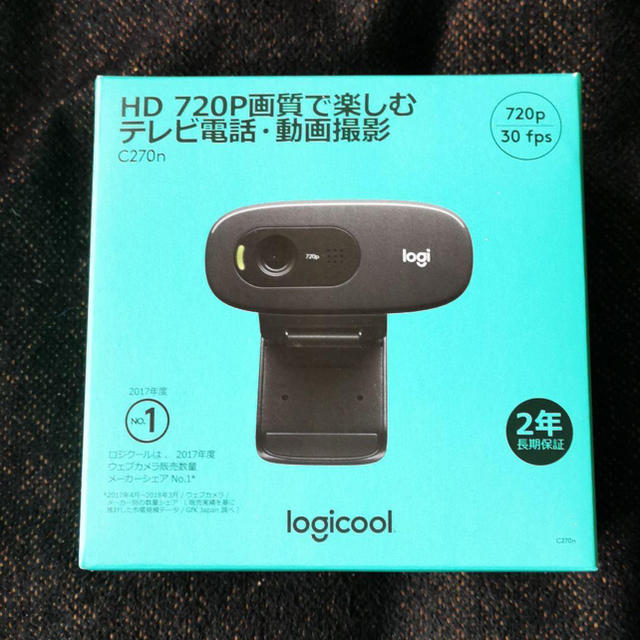 Logicool C270N ウェブカメラ　新品
