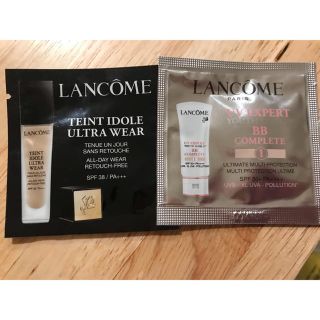 ランコム(LANCOME)のランコム  サンプル　ベース　ファンデ(サンプル/トライアルキット)