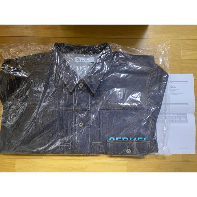 FRAGMENT(フラグメント)のSEQUEL fragment design DENIM JACKET XL メンズのジャケット/アウター(Gジャン/デニムジャケット)の商品写真