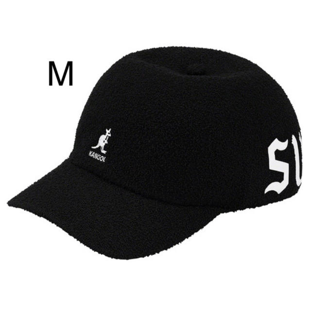 Supreme Kangol Bermuda Spacecap ブラック　黒キャップ