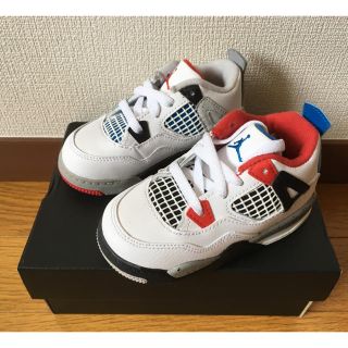 ナイキ(NIKE)のAIR JORDAN 4 RETRO「WHAT THE」TD（ベビー）13cm(スニーカー)