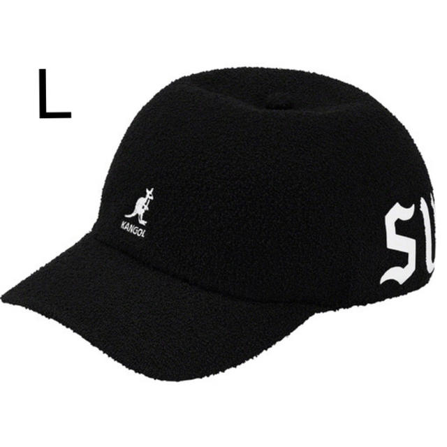 L Supreme Kangol Bermuda Spacecap ブラック 黒