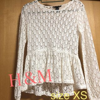 エイチアンドエム(H&M)のH&M レーストップス(シャツ/ブラウス(長袖/七分))