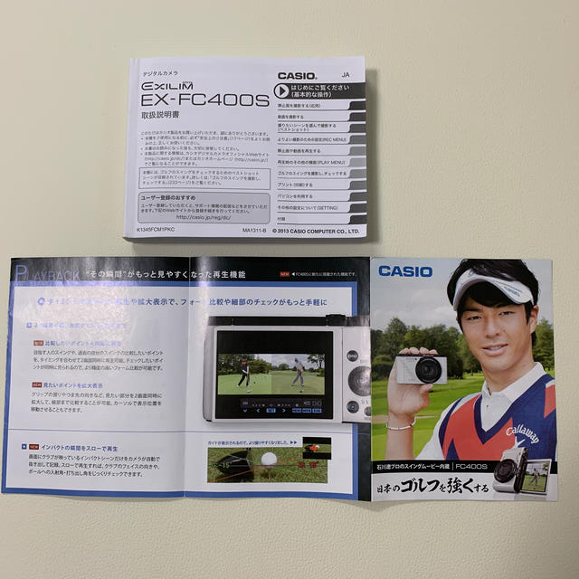 カシオ デジタルカメラ EX-FC400S ゴルファー用 カシオ デジタルカメラ EX-FC400S ゴルファー用
