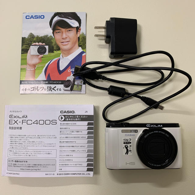 カシオ デジタルカメラ EX-FC400S ゴルファー用 カシオ デジタルカメラ EX-FC400S ゴルファー用
