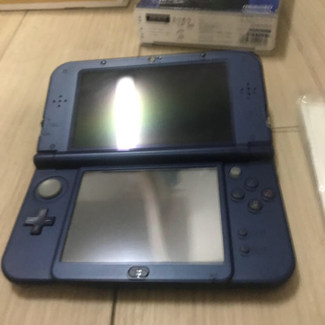 Nintendo 3DS LL メタリックブルー　ソフト　ウルトラムーン
