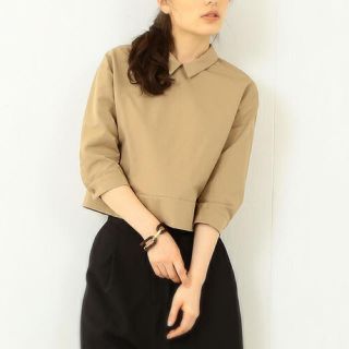 デミルクスビームス(Demi-Luxe BEAMS)の【新品】フェミニンプルオーバー◎ビームス(シャツ/ブラウス(長袖/七分))