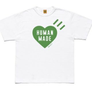 アベイシングエイプ(A BATHING APE)のHUMAN MADE HM HEART LOGO ヒューマンメイド(Tシャツ/カットソー(半袖/袖なし))