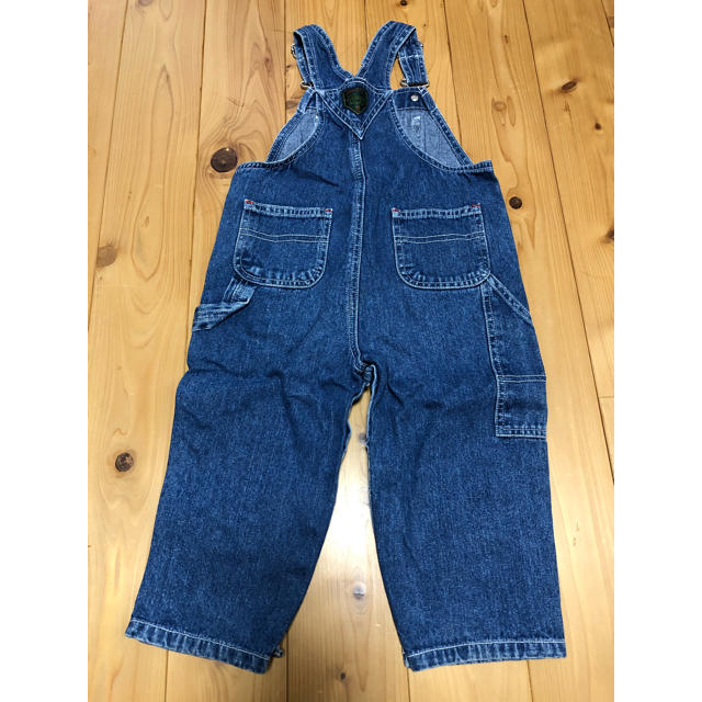 GAP Kids(ギャップキッズ)の★値下げ　美品サロペット/オーバーオール　子供ブランド服　GAP18-24mos キッズ/ベビー/マタニティのキッズ服男の子用(90cm~)(パンツ/スパッツ)の商品写真