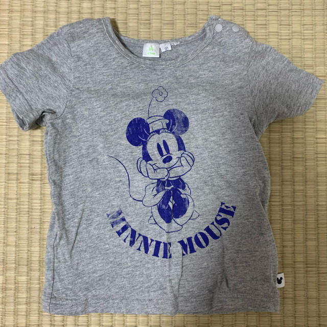 Disney(ディズニー)のミニーちゃん 半袖 90cm キッズ/ベビー/マタニティのキッズ服女の子用(90cm~)(Tシャツ/カットソー)の商品写真