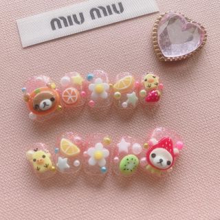サンリオ リラックマ ネイルチップ 量産型 ゆめかわいい 3dの通販 By ʚ ɞ サンリオならラクマ