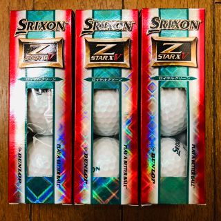 スリクソン(Srixon)のスリクソン Z-STAR XV ロイヤルグリーン ボール ☆新品未使用品☆(その他)