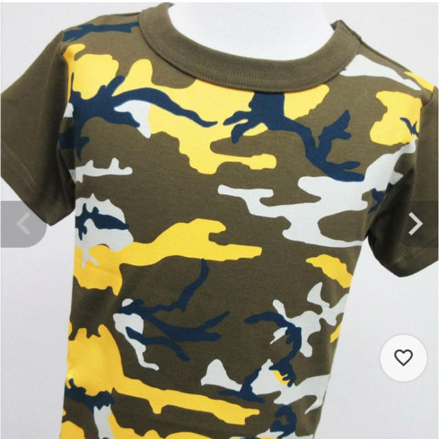 半袖Tシャツ「TRAIN CAMO Dr.」トレインカーモ Dr. 8A・カーキ キッズ/ベビー/マタニティのキッズ服男の子用(90cm~)(Tシャツ/カットソー)の商品写真