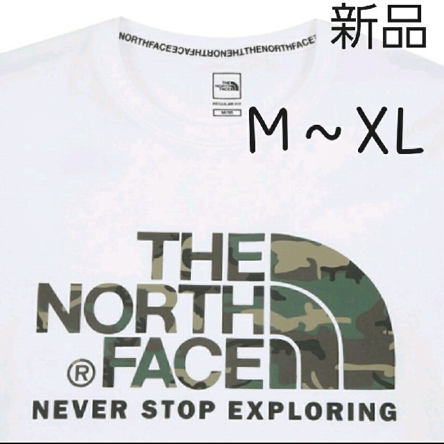 THE NORTH FACE　ノースフェイス　半袖　トップス　Tシャツ　迷彩　M