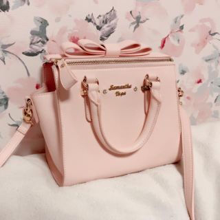 ✨美品✨ SamanthaVega 2wayベルトリボンショルダーバッグ 大