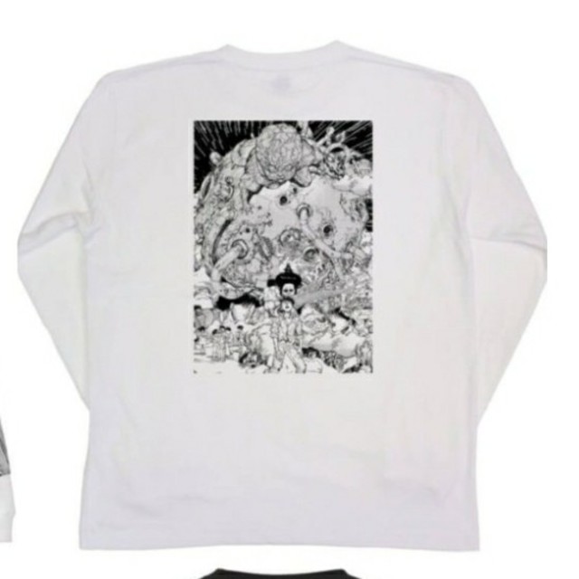 AKIRA PRODUCTS(アキラプロダクツ)のAKIRA LONG T-SHIRTS MAIN/BACK メンズのトップス(Tシャツ/カットソー(七分/長袖))の商品写真