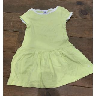 プチバトー(PETIT BATEAU)のプチバトー　ワンピ　104 4ans(ワンピース)