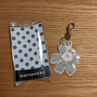 マリメッコ(marimekko)のマリメッコ　リフレクター　ウニッコ(キーホルダー)