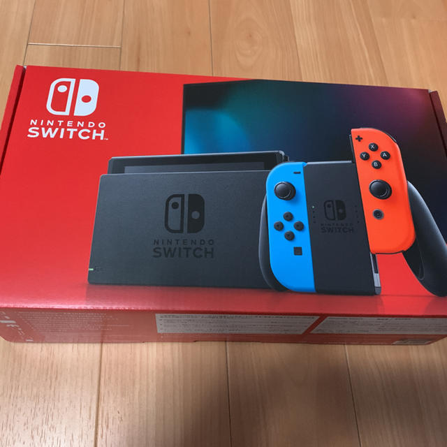 新品未使用Nintendo Switch JOY-CON(L) ネオンブルー/(R) ネオ