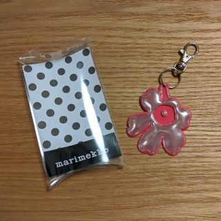 マリメッコ(marimekko)のマリメッコ　ウニッコ　リフレクター(キーホルダー)