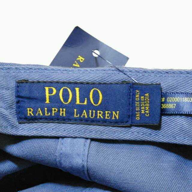 POLO RALPH LAUREN(ポロラルフローレン)の446 新品 ラルフローレンキャップ メンズの帽子(キャップ)の商品写真