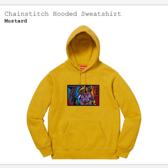 supreme chainstitch hooded sweatshirt