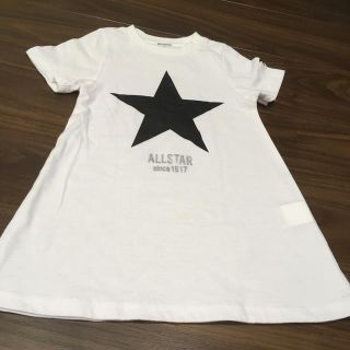 コンバース(CONVERSE)のconverse☆Ｔシャツワンピ☆100cm(ワンピース)