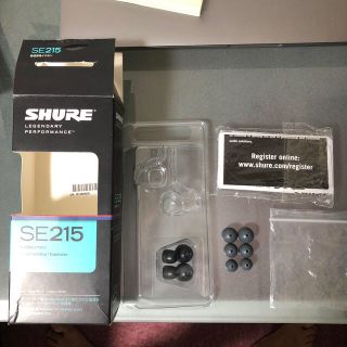 shure se215 イヤパッドケーブルセット(ヘッドフォン/イヤフォン)