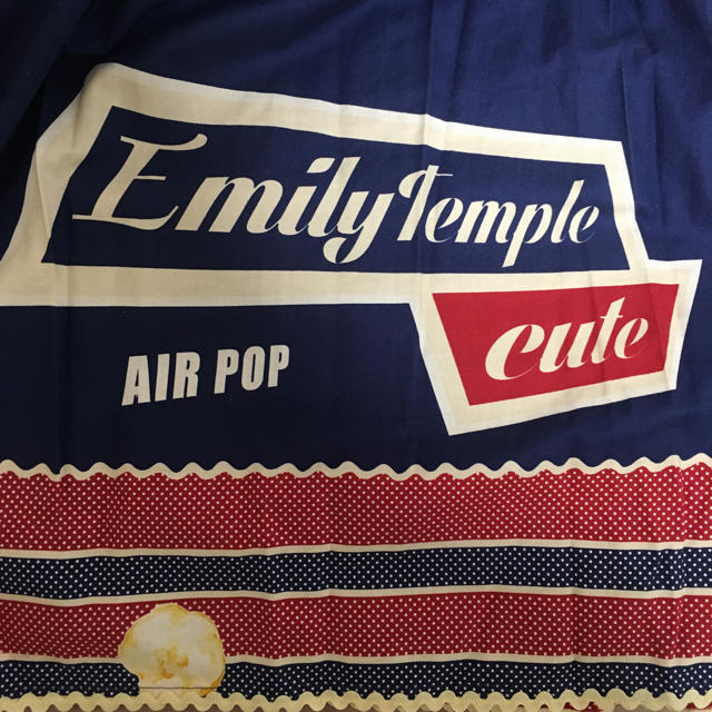 Emily Temple cute(エミリーテンプルキュート)のEmily temple cute ポップコーン柄ワンピース JSK レディースのワンピース(ひざ丈ワンピース)の商品写真