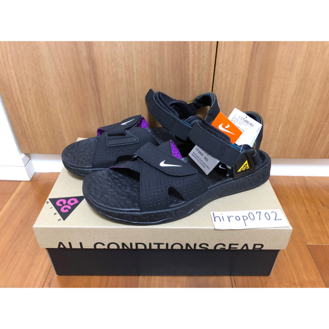 新品　NIKE ACG AIR DESCHUTZ デシューツ　ブラック　サンダル