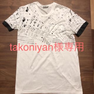 クリスチャンディオール(Christian Dior)のDior メンズ　Tシャツ　サイズS〜M 定価29800円(Tシャツ/カットソー(半袖/袖なし))