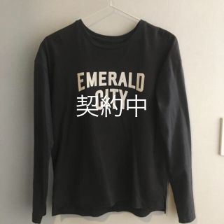 ルージュヴィフ(Rouge vif)のマイカアンドディール　ロゴ　カットソー　ロンT ルージュヴィフ(Tシャツ/カットソー(七分/長袖))