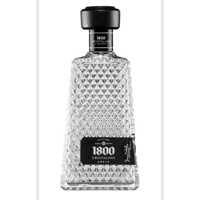 1800 Añejo Cristalino (テキーラ:日本未発売品) 送料込み 食品/飲料