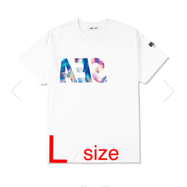 高品質低価 Lサイズ SEA MIDDLE IRIDESCENT T-SHIRTの通販 by nao's ...