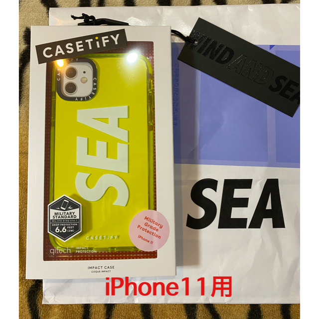 wind and sea × CASETiFY iPhoneケース(11専用)iPhoneケース