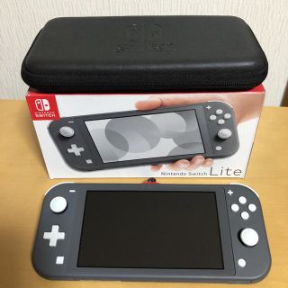 ニンテンドースイッチ(Nintendo Switch)の🌟NINTENDO SWITCH LITE🌟グレー　スイッチ本体(携帯用ゲーム機本体)