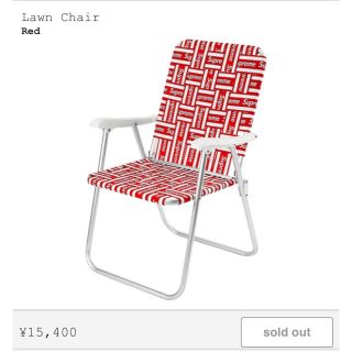 シュプリーム(Supreme)のsupreme Lawn chair (折り畳みイス)