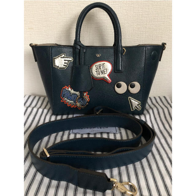 ANYA HINDMARCH - 「ANYA HINDMARCH アニヤ『CAUTION！』2wayバッグの通販 by bekoshop