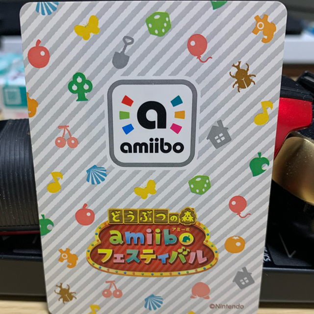 どうぶつの森　amiiboカード　ブーケ