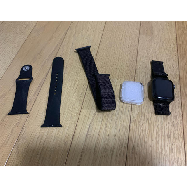 Apple Watch 4 40mm 超美品 gps ブラック