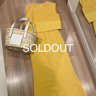 SOLDOUT birthdaybash セットアップ S マスタード イエロー