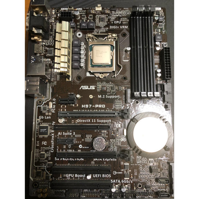 i7 4790k h97pro メモリ8gb セット - PCパーツ