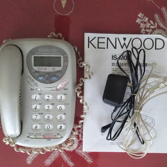 KENWOOD(ケンウッド)のKENWOOD電話機 スマホ/家電/カメラのオーディオ機器(その他)の商品写真