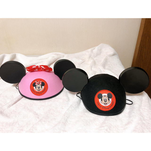 ミニーマウス(ミニーマウス)のディズニー イヤーキャップ イヤーハット ファンキャップ 耳カチューシャ ミニー レディースの帽子(キャップ)の商品写真