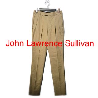 ジョンローレンスサリバン(JOHN LAWRENCE SULLIVAN)のJohn Lawrence Sullivan ツータック センタープレス パンツ(スラックス)