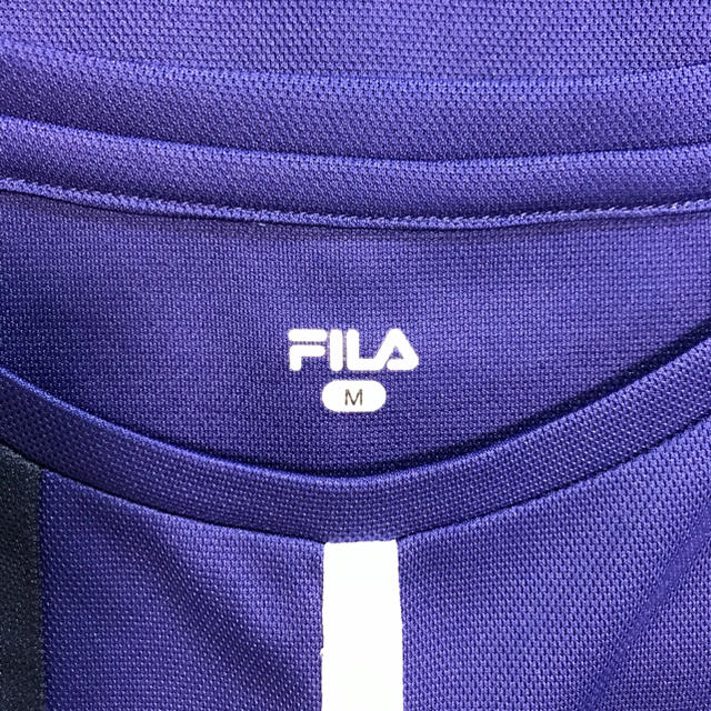 FILA(フィラ)のFILA フィラ レディース テニスウェア ゲームシャツ Mサイズ スポーツ/アウトドアのテニス(ウェア)の商品写真