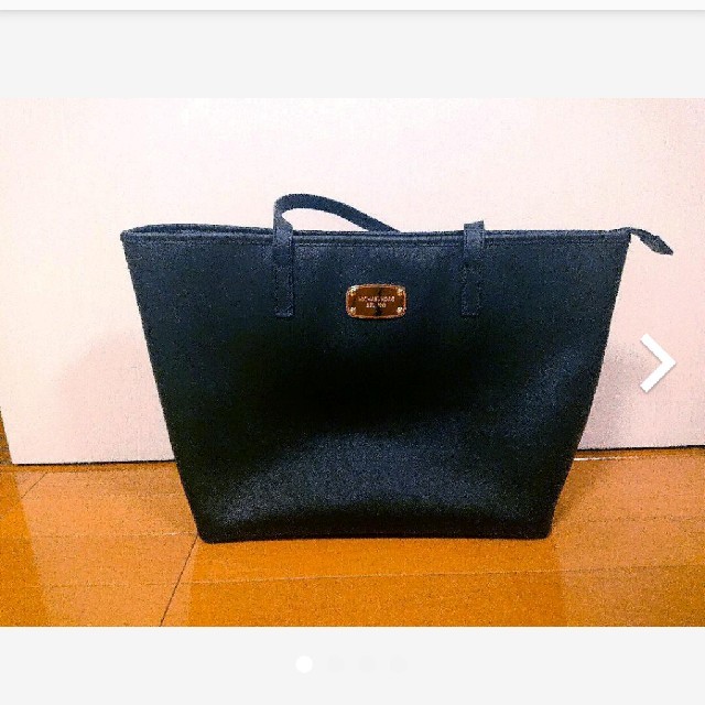 MICHEAL KORS トートバッグ (BLACK)ブラック