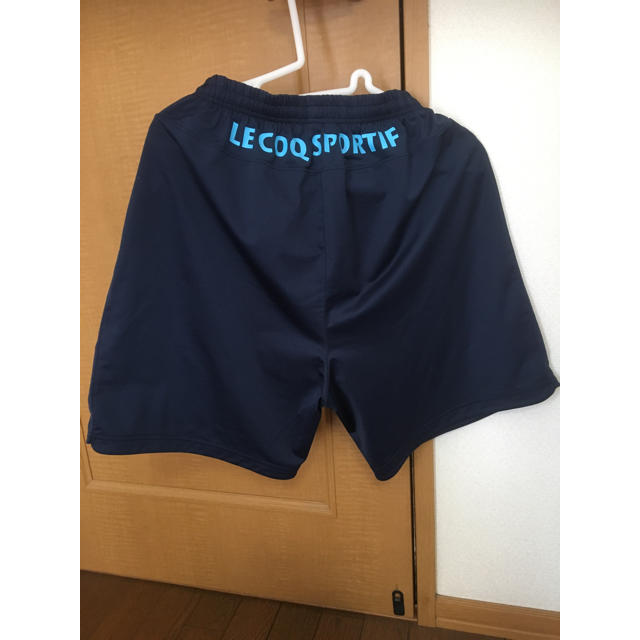 le coq sportif(ルコックスポルティフ)のLE COQ SPORTIF ルコックハーフパンツ 紺色 メンズのパンツ(ショートパンツ)の商品写真