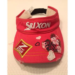 スリクソン(Srixon)のSRIXONスリクソン　サンバイザー(ウエア)